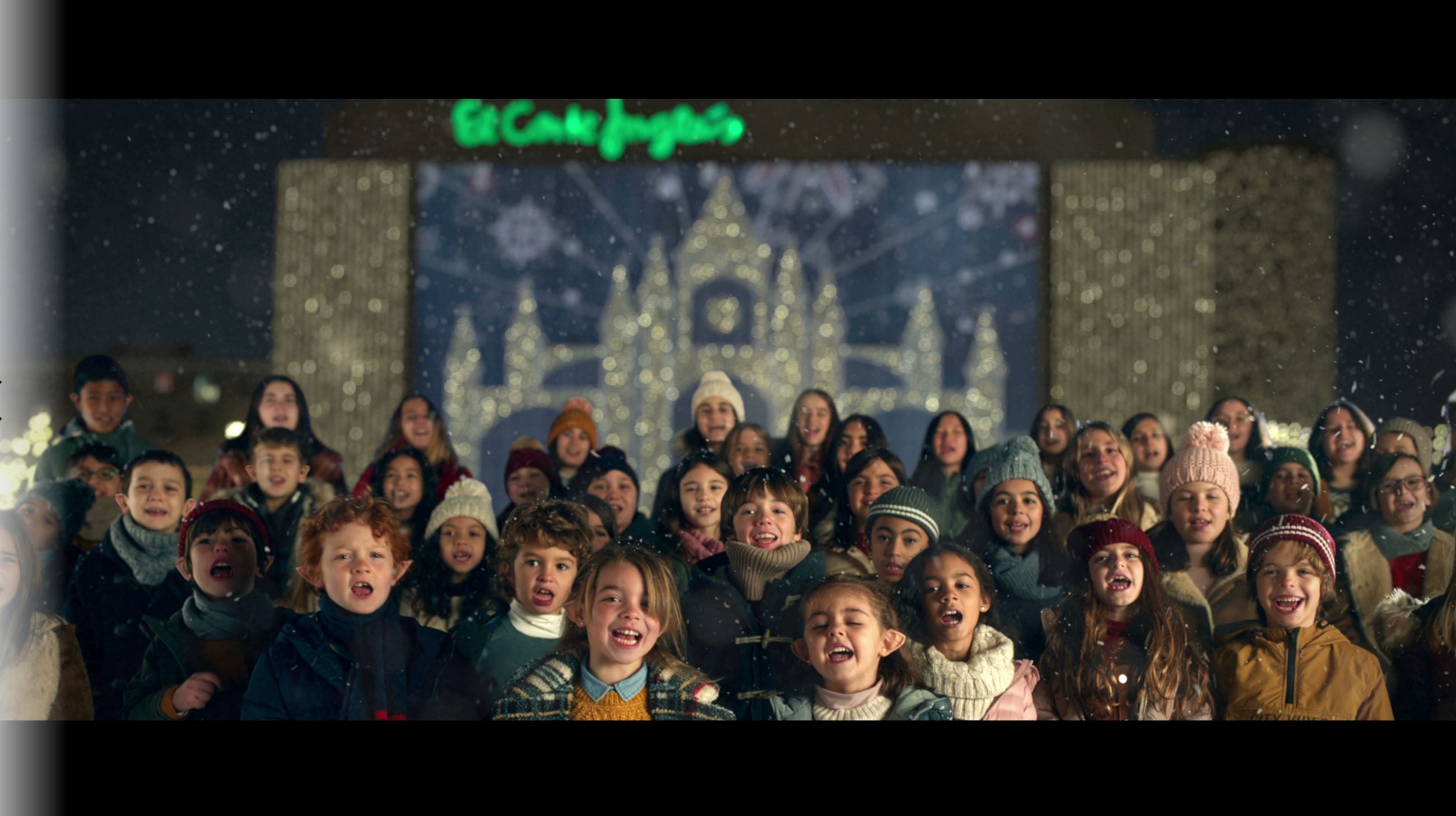 El Corte Inglés rinde un homenaje a los niños en su spot, auténticos protagonistas de la Navidad