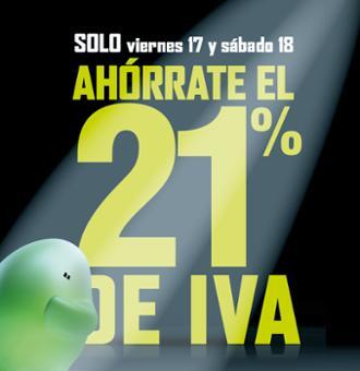 El Corte Inglés amplía a dos días su campaña “Ahórrate el 21% de IVA” 