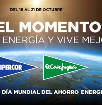 El Corte Inglés celebra el Día Mundial del Ahorro Energético apagando las fachadas de sus centros