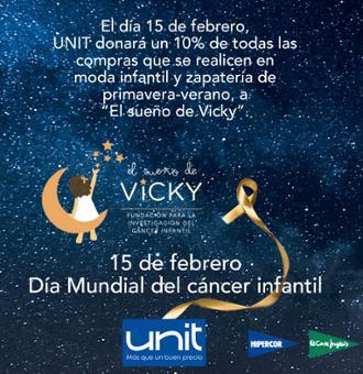 El Corte Inglés donará el 10% de las ventas de hoy de la marca Unit para luchar contra el cáncer infantil