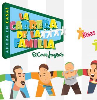 El Corte Inglés lanza La Carrera de la Familia para disfrutar la gymkana desde casa de forma virtual