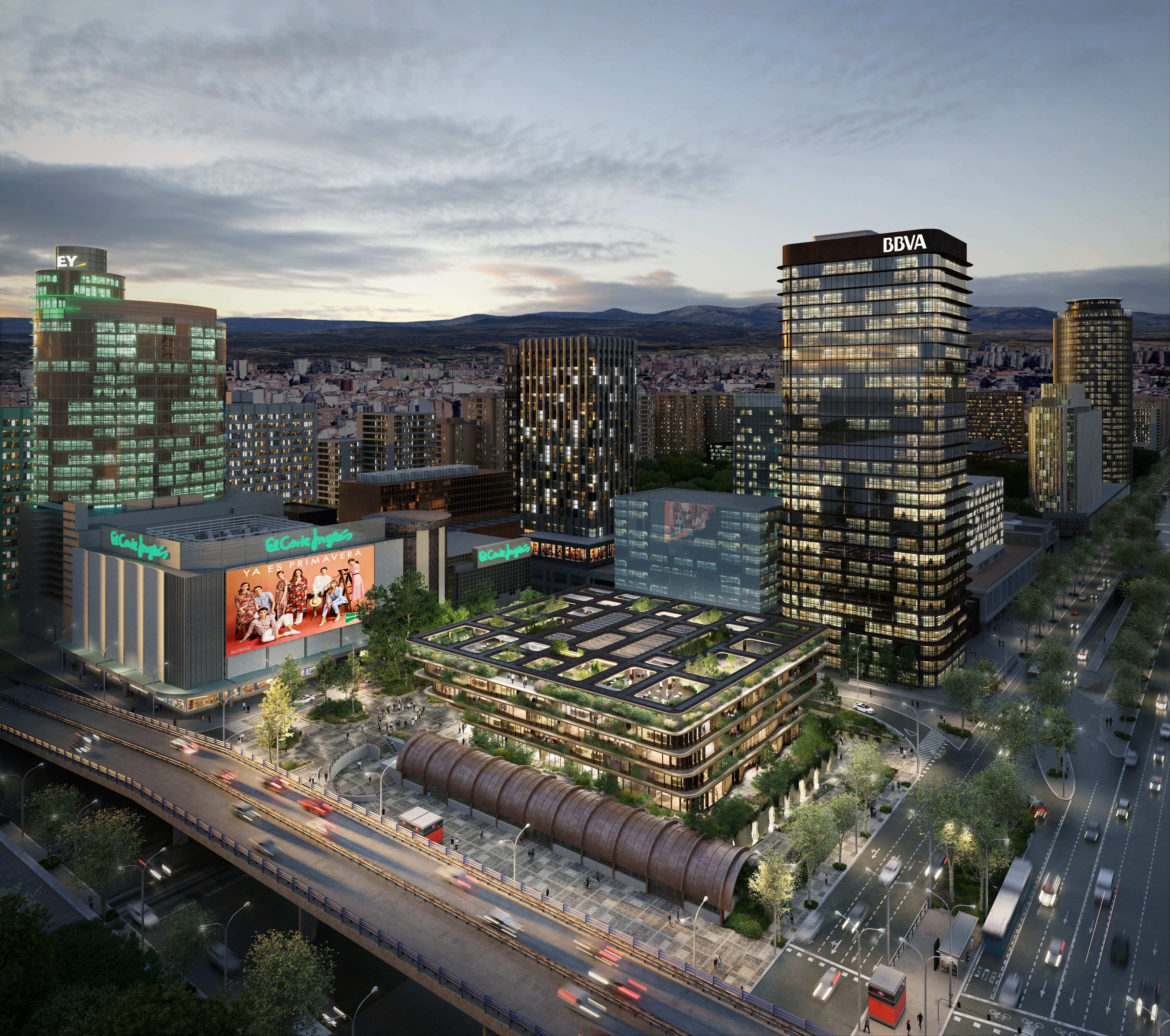 El Corte Inglés confía en JLL para alquilar el edificio de oficinas diseñado por Heatherwick