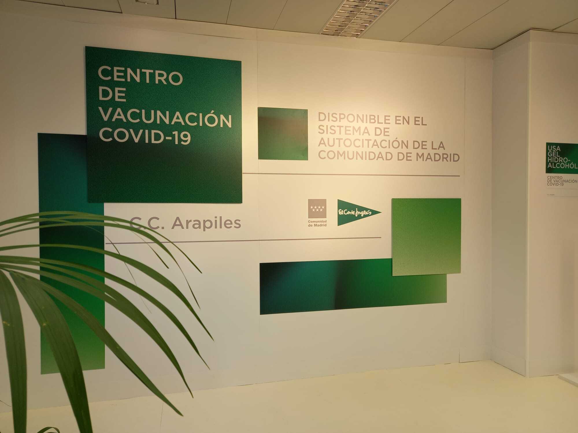 El Corte Inglés ha comenzado la vacunación contra el COVID–19 para sus empleados en la Comunidad de Madrid