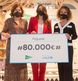 El Corte Inglés dona 80.000€ a UNICEF España para ayudar a la infancia más vulnerable