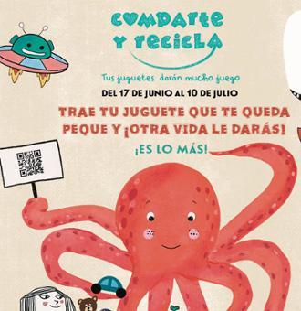El Corte Inglés apuesta por “Comparte y Recicla” para dar una nueva vida a los juguetes