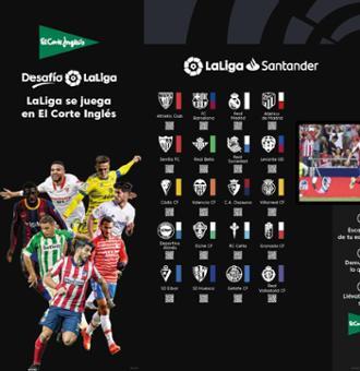 El Corte Inglés pone en marcha el juego “Desafío LaLiga” en 5 ciudades españolas