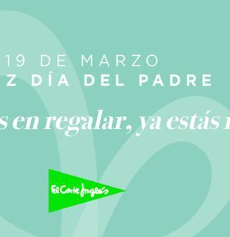 El Corte Inglés lanza para el Día del Padre su campaña “Cuando piensas en regalar ya estás regalando”