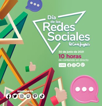 El Corte Inglés celebra el Día Mundial de las Redes Sociales desde el escaparate de Callao