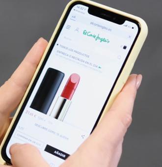El Corte Inglés y L’Oréal España lanzan un ‘espejo virtual’  de prueba de cosméticos en su web y app