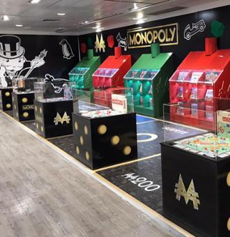 El Corte Inglés inaugura en Preciados una exposición de Monopoly con más de 50 versiones exclusivas