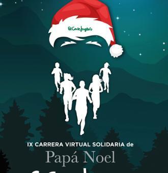 El Corte Inglés convoca la primera carrera virtual de Papá Noel a beneficio de Cruz Roja 