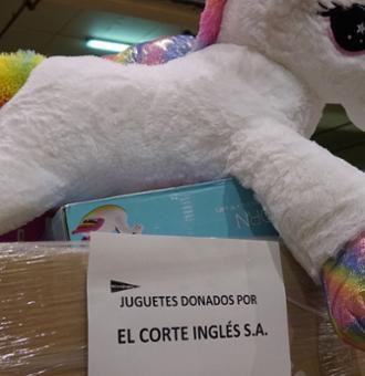 El Corte Inglés entregará 50.000 juguetes a diversas ONG’s, la mayor donación de su historia 
