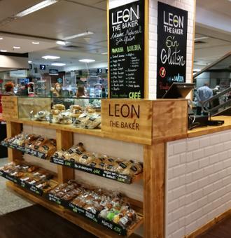 El Corte Inglés alcanza los 40 puntos de venta de Leon The Baker, la panadería artesana y sin gluten