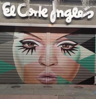 El Corte Inglés lleva el arte urbano a sus centros en colaboración con la Liga Nacional de Graffiti