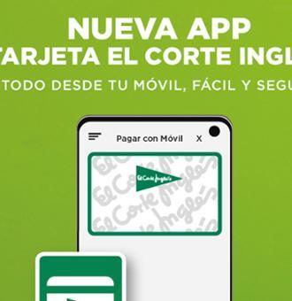 El Corte Inglés lanza una App que permite pagar y gestionar desde el móvil su tarjeta de compra