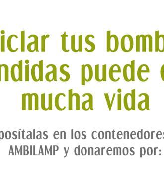 El Corte Inglés y Ambilamp donan más de 52.000 kg comida a Bancos de Alimentos gracias a SolidariLAMP 
