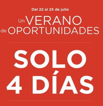 El Corte Inglés lanza “Verano de Oportunidades” con descuentos hasta el 60% en moda, accesorios y zapatería  
