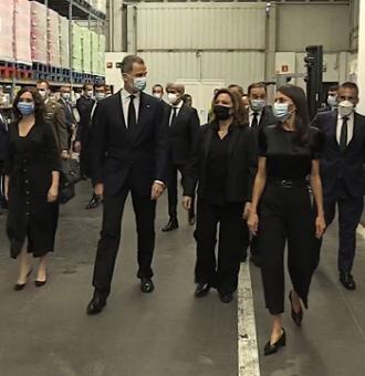 Los Reyes visitan nuestro Centro de Distribución y Alimentación de Coslada  