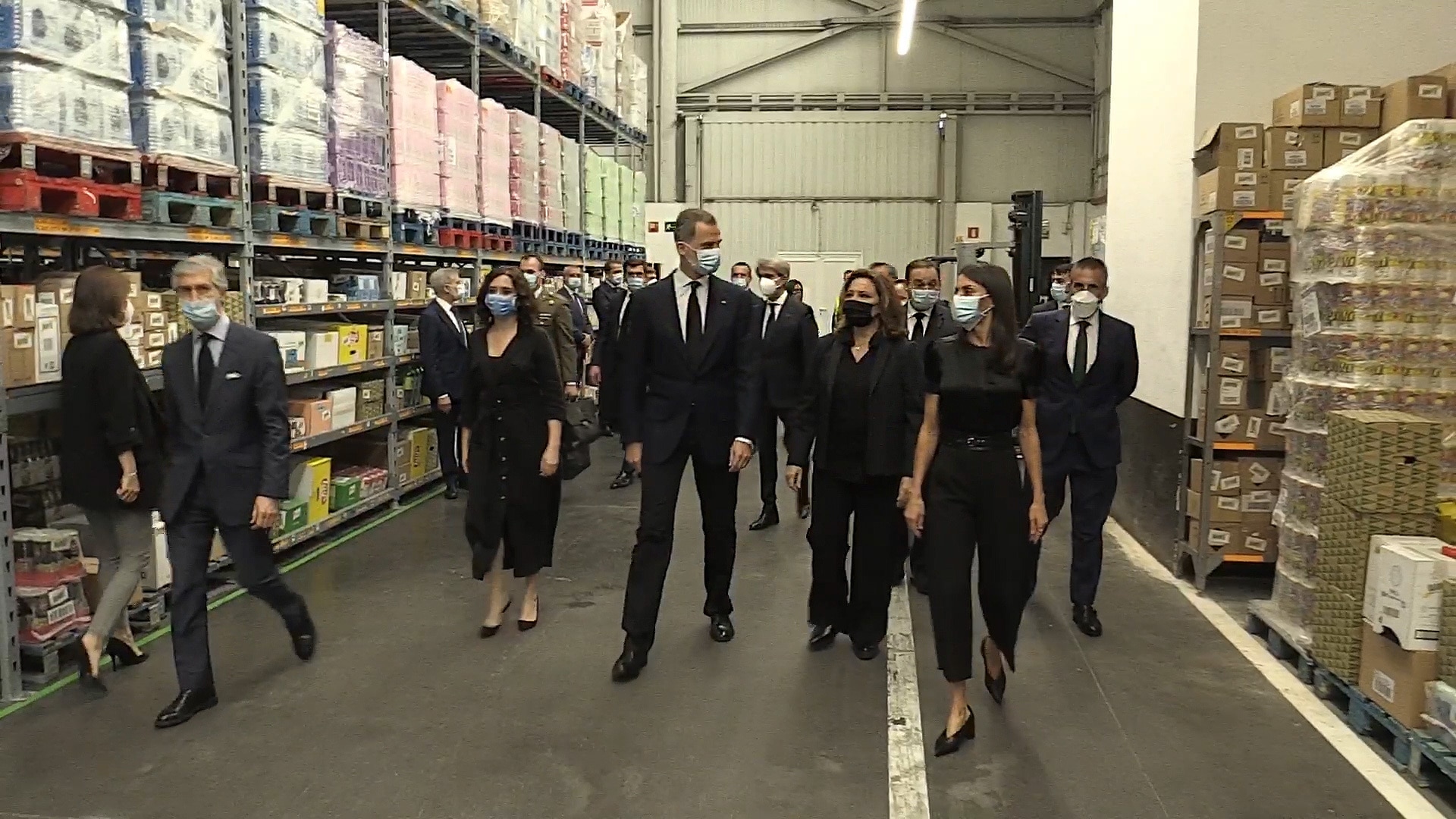 Los Reyes visitan nuestro Centro de Distribución y Alimentación de Coslada  