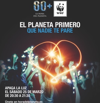 El Corte Inglés apaga las luces de sus fachadas más emblemáticas durante "La Hora del Planeta"