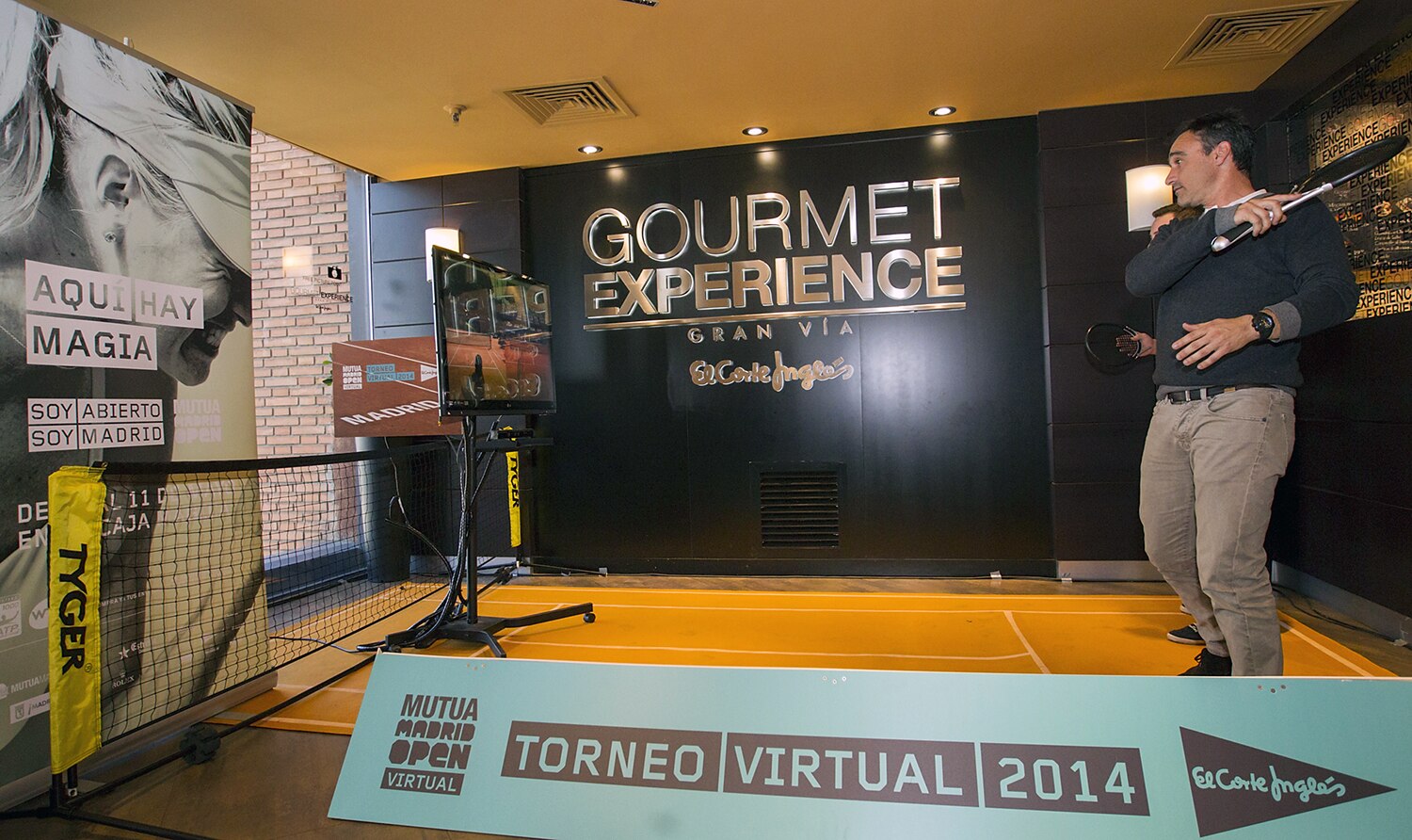 El Corte Inglés patrocina el Mutua Madrid Open Virtual 2014