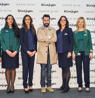El Corte Inglés viste a su equipo de ventas  femenino con diseños de Juanjo Oliva