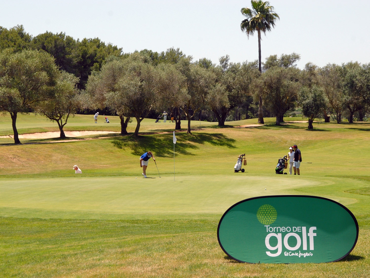 María Belén González de Mendonza y Victoriano Picón Orcajo del Club Nestares de Santander, se proclamaron flamantes campeones de la XIX Edición del Torneo de Golf de El Corte Inglés