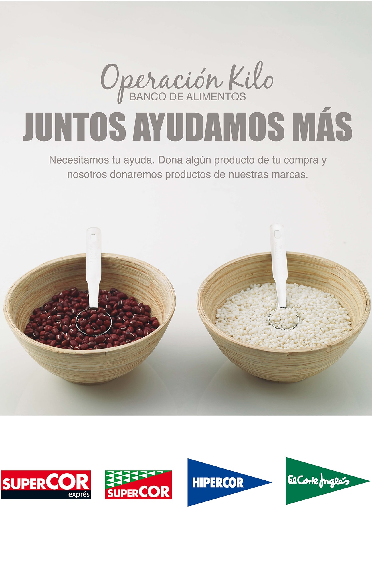 El Grupo El Corte Inglés se suma a la Gran Recogida para Bancos de Alimentos