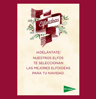 El Corte Inglés retoma la figura del Elfo para ayudarte a elegir el regalo perfecto para esta Navidad 