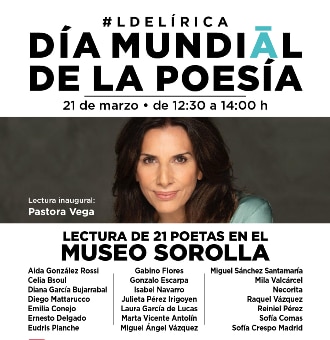 El Corte Inglés celebra el Día Mundial de la Poesía con recitales de 22 poetas en el Museo Sorolla de Madrid