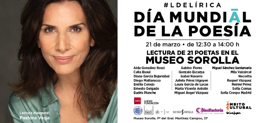 El Corte Inglés celebra el Día Mundial de la Poesía con recitales de 22 poetas en el Museo Sorolla de Madrid