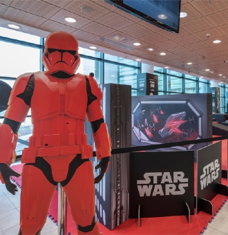 Star Wars y El Corte Inglés homenajean a los villanos de la saga
