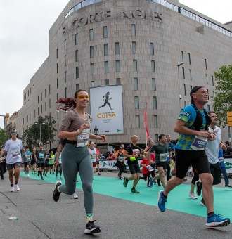 33.000 personas correrán por la ELA en la 44ª Cursa El Corte Inglés