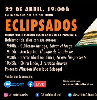 Posteguillo, Atxaga y Lindo, la gran propuesta de Ámbito Cultural de El Corte Inglés para celebrar el Día del Libro  