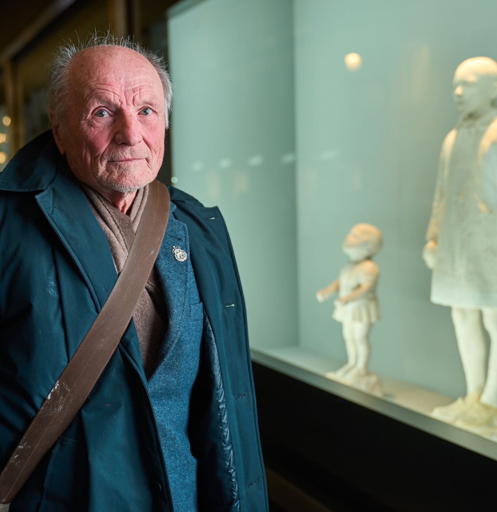 Antonio López: “Me ha impresionado ver esa obra de casi toda mi vida junta tan bien iluminada y mostrada”