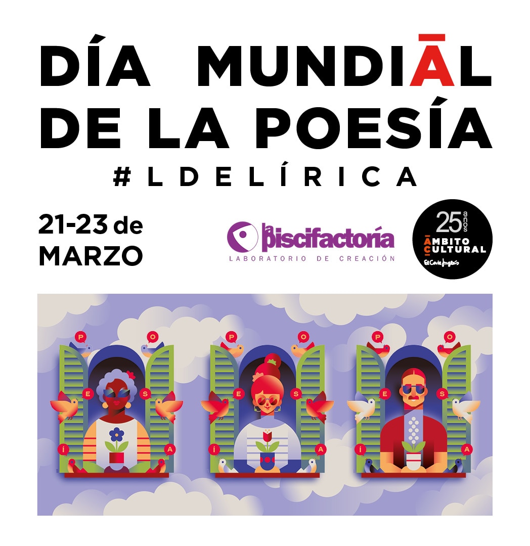 El Corte Inglés celebra el Día Mundial de la Poesía con una programación única en Ámbito Cultural de Callao