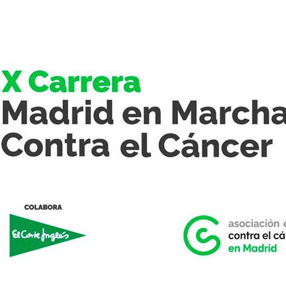 El Corte Inglés patrocina la X edición de la Carrera “Madrid en Marcha contra el Cáncer”