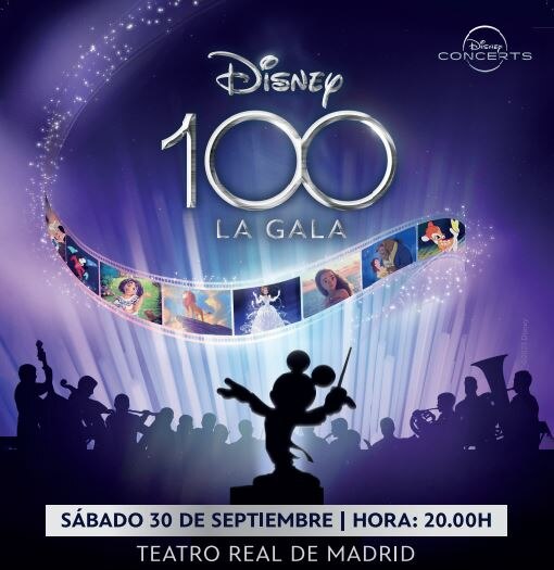 Disney celebra sus 100 años de historia con un concierto en el Teatro Real de Madrid