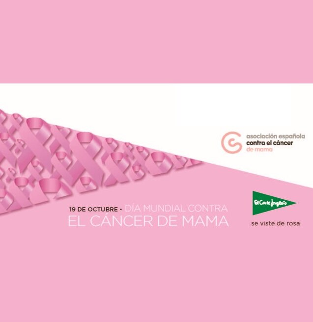 El Corte Inglés apoya la investigación contra el cáncer de mama con acciones especiales para clientes y empleados