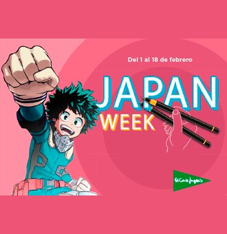 El Corte Inglés inicia la Japan Week con grandes descuentos en manga, anime y cultura pop japonesa