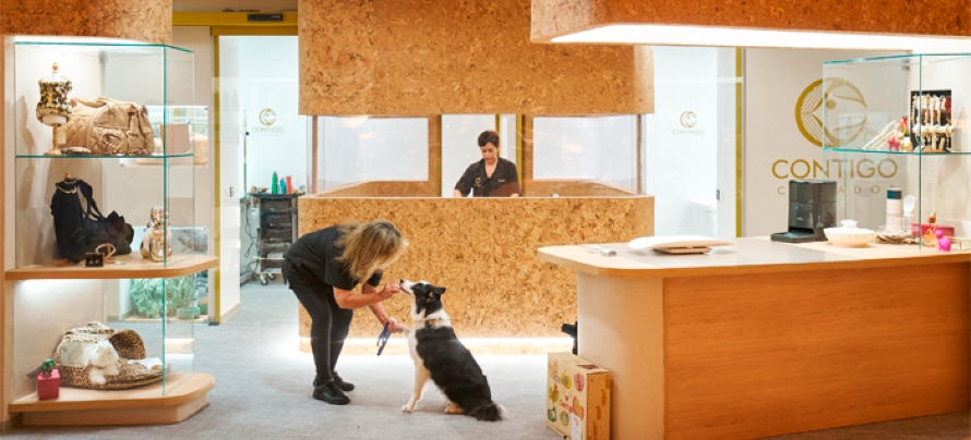 El Corte Inglés inaugura “Contigo Cuidados", un centro de bienestar y estética para mascotas