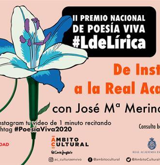 Ámbito Cultural amplía hasta el 30 de junio el plazo de inscripción para el “II Premio Nacional de Poesía Viva” 