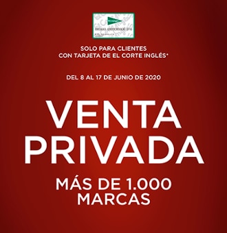 El Corte Inglés inicia unas “ventas privadas” únicas con descuentos del 30% en más de 1.000 marcas 