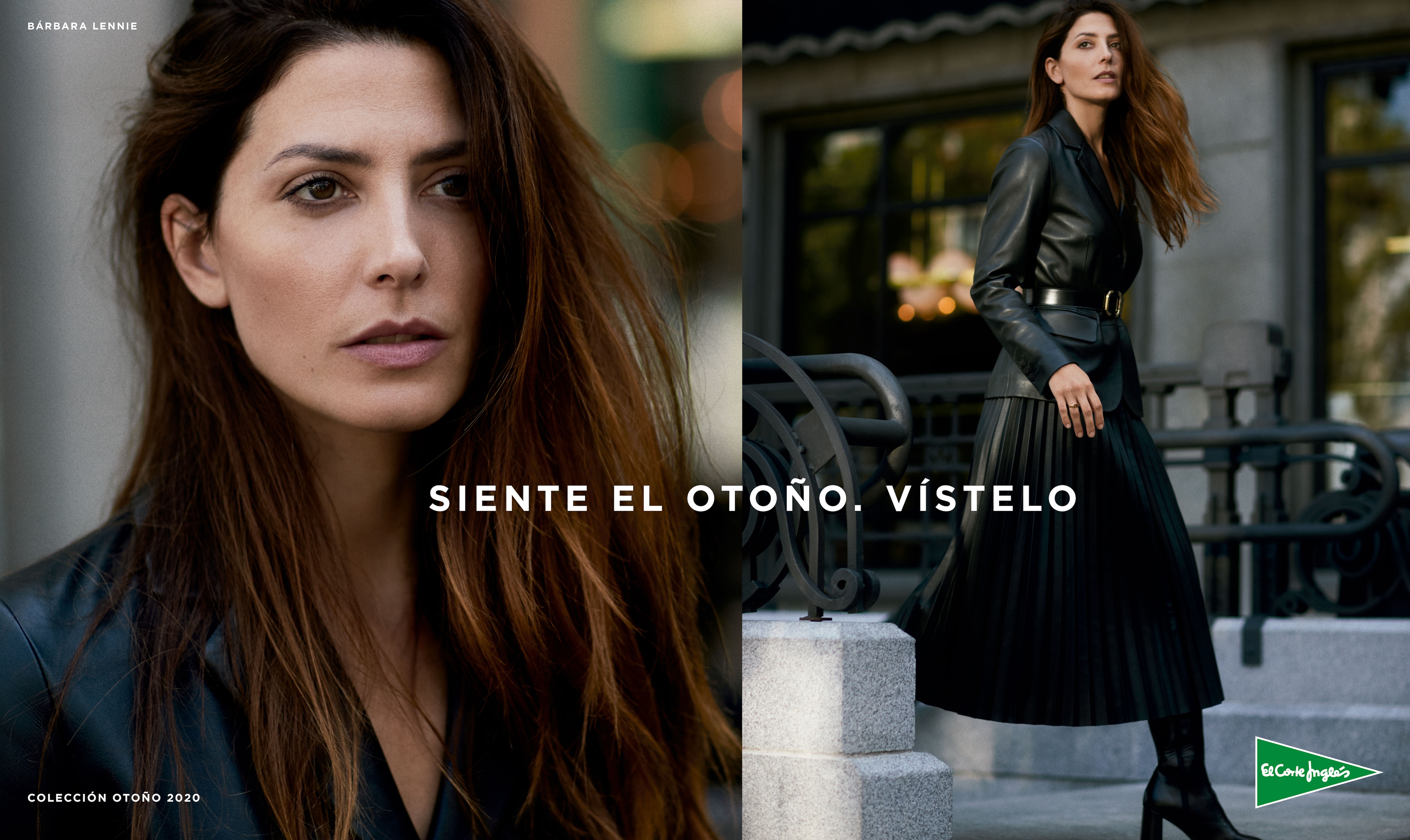 El Corte Inglés viste el otoño de emoción y elige a Bárbara Lennie como embajadora para su nueva campaña