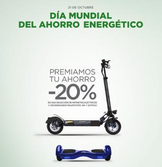 El Corte Inglés celebra el Día Mundial del Ahorro Energético con descuentos del 20% en productos eficientes