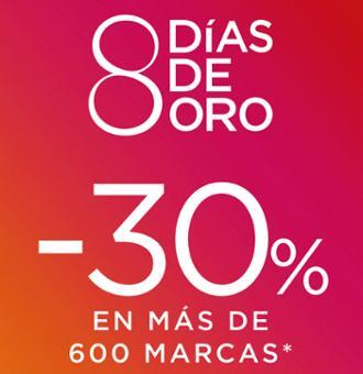 El Corte Inglés impulsa su clásico “Ocho Días de Oro” con descuentos de hasta el 30% en más de 600 marcas