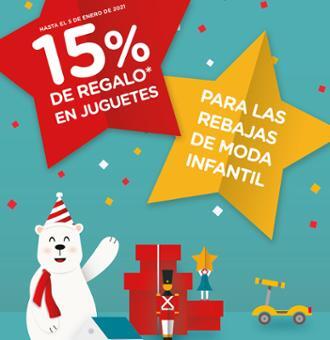 El Corte Inglés regalará el 15% de las compras de juguetes realizadas del 1 al 5 de enero para utilizar en rebajas