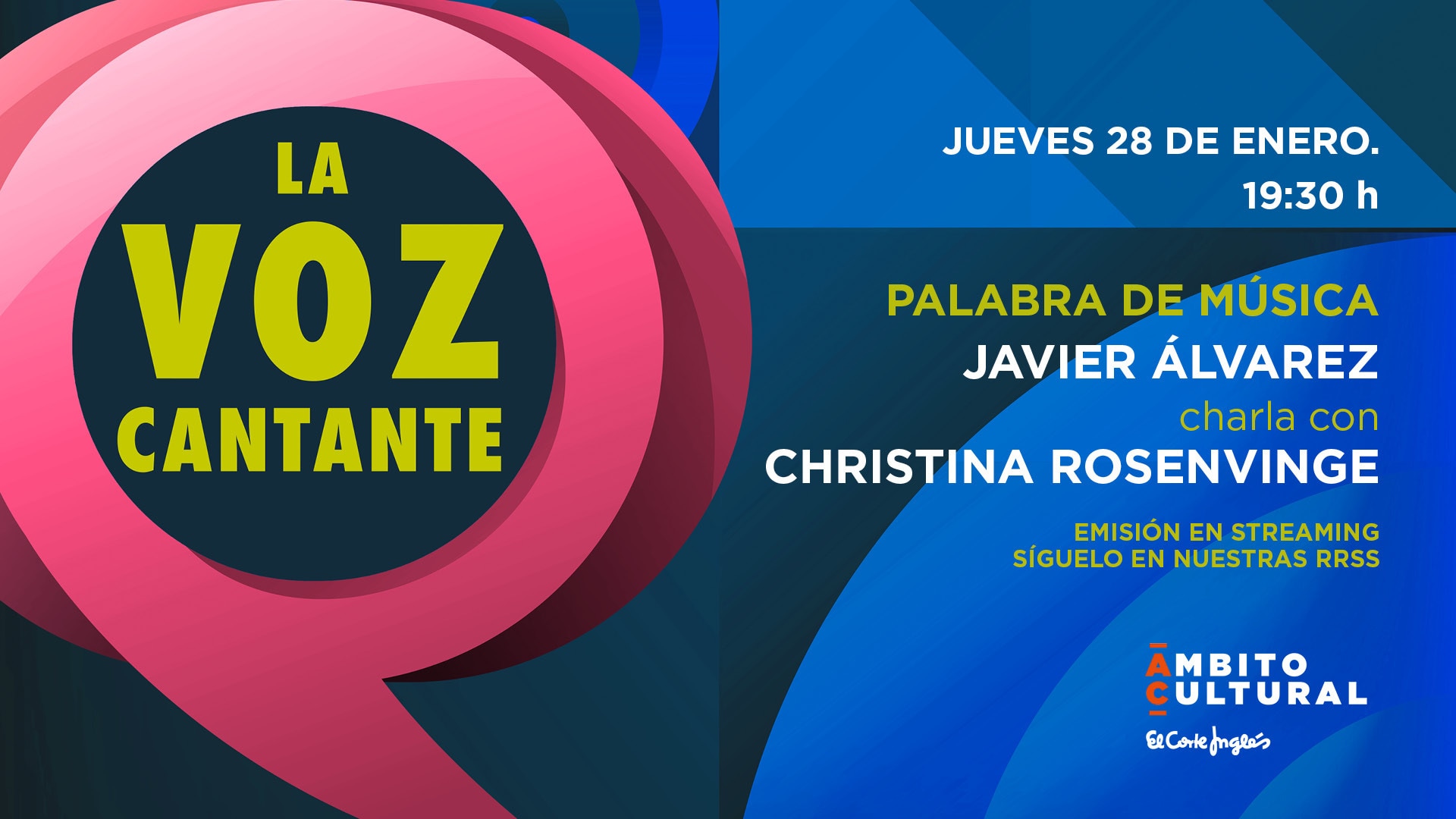 Ámbito Cultural de El Corte Inglés recibe a Violeta Gil y Christina Rosenvinge en sus ciclos de música y poesía