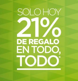El Corte Inglés regala sólo hoy el 21% de las compras realizadas en los centros, web y app
