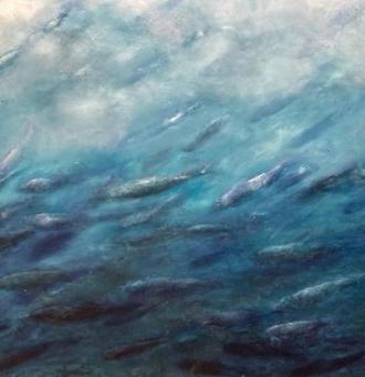 Amelia García vuelve a La Galería de Arte María Porto de El Corte Inglés de Castellana con “Alma de mar”